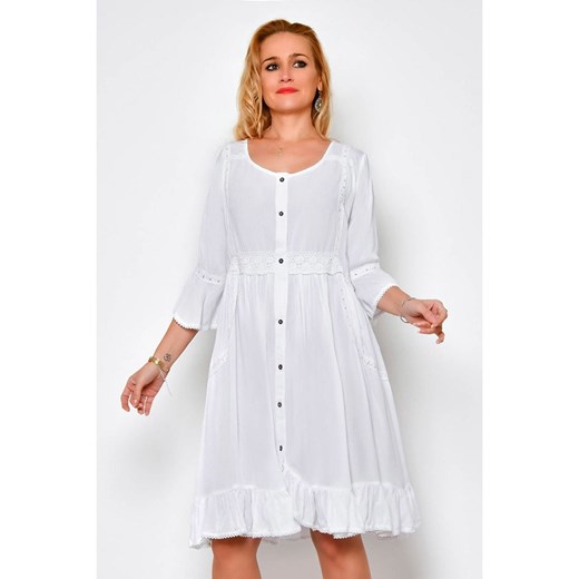 Tarifa Sukienka w kolorze białym ze sklepu Limango Polska w kategorii Sukienki - zdjęcie 173362517