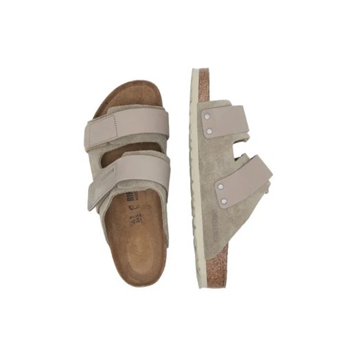 Birkenstock Skórzane klapki Uji VL NU Taupe 41 Gomez Fashion Store