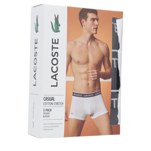 Lacoste Bokserki 3-pack Lacoste L promocja Gomez Fashion Store