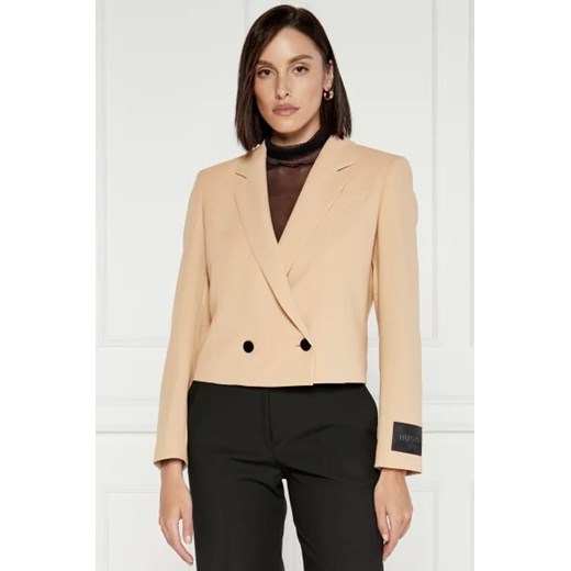 HUGO Marynarka | Regular Fit ze sklepu Gomez Fashion Store w kategorii Marynarki damskie - zdjęcie 173364697