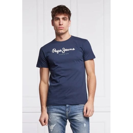 Pepe Jeans London T-shirt eggo | Regular Fit ze sklepu Gomez Fashion Store w kategorii T-shirty męskie - zdjęcie 173364759