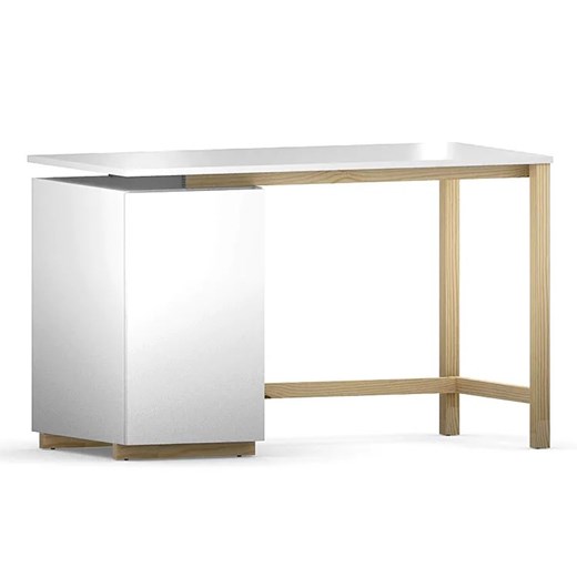 Skandynawskie biurko Fibi 2X - białe Elior One Size Edinos.pl wyprzedaż