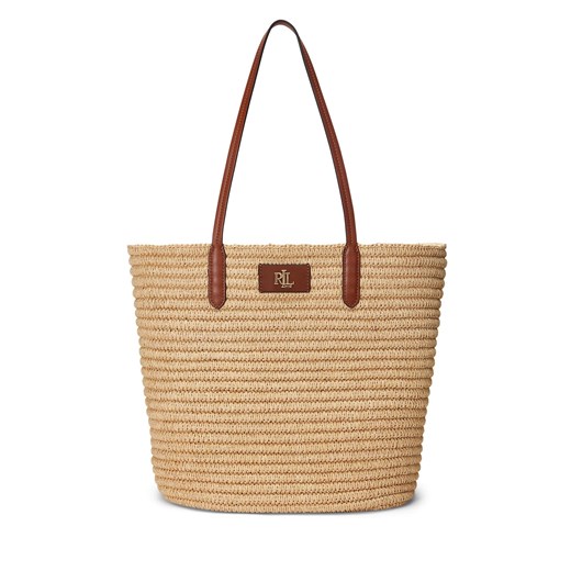 Torebka Lauren Ralph Lauren 431897486002 Beżowy one size okazja eobuwie.pl