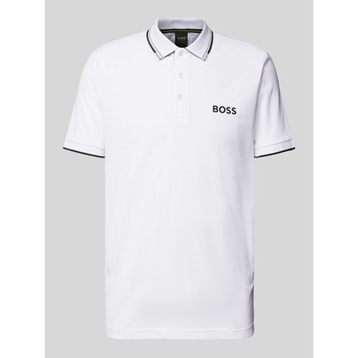 Koszulka polo o kroju regular fit z wyhaftowanym logo model ‘Paddy’ ze sklepu Peek&Cloppenburg  w kategorii T-shirty męskie - zdjęcie 173368245