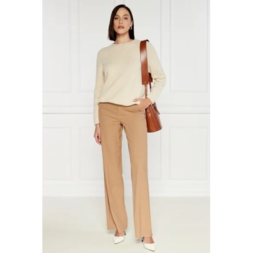 Sweter damski Weekend Maxmara z okrągłym dekoltem