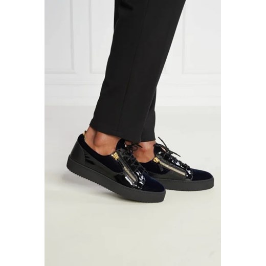 Giuseppe Zanotti Skórzane trampki VERONICA Giuseppe Zanotti 44 Gomez Fashion Store