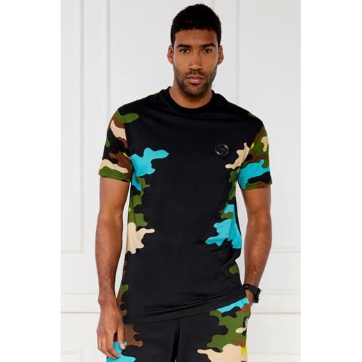 Plein Sport T-shirt Camouflage | Regular Fit Plein Sport XXL Gomez Fashion Store