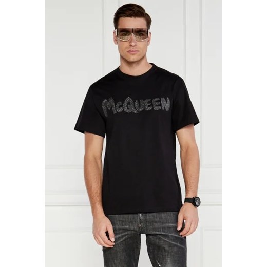 Alexander McQueen T-shirt | Regular Fit ze sklepu Gomez Fashion Store w kategorii T-shirty męskie - zdjęcie 173376826