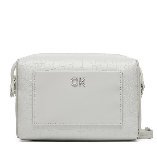 Torebka Calvin Klein Ck Daily Camera Bag_Croco K60K612140 Szary Calvin Klein one size eobuwie.pl