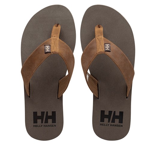 Japonki Helly Hansen Seasand 2 Leather Sandals 11955 Brązowy Helly Hansen 40 okazja eobuwie.pl