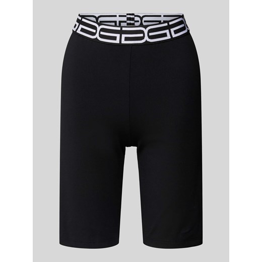Szorty o kroju skinny fit z pasem z logo model ‘Bika’ ze sklepu Peek&Cloppenburg  w kategorii Szorty - zdjęcie 173377217