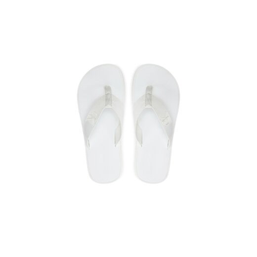 Calvin Klein Jeans Japonki Flatform Flipflop Jelly YW0YW01398 Biały ze sklepu MODIVO w kategorii Klapki damskie - zdjęcie 173377936
