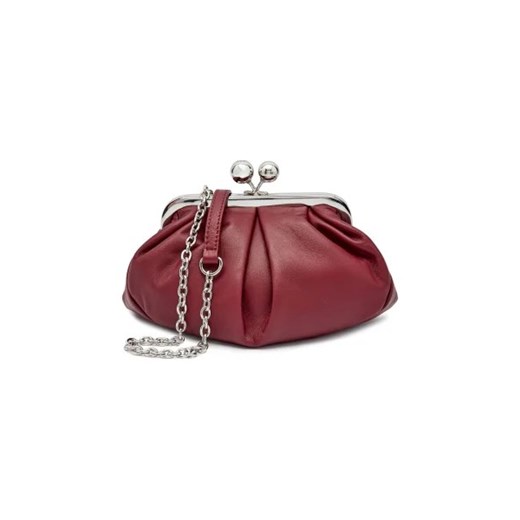 Weekend MaxMara Skórzana torebka na ramię Prati Pastccino ze sklepu Gomez Fashion Store w kategorii Kopertówki - zdjęcie 173378455