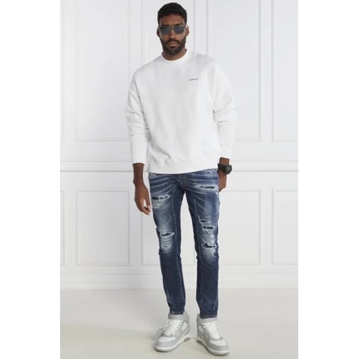 Dsquared2 Jeansy Tidy Biker Jean | Slim Fit | denim Dsquared2 52 okazja Gomez Fashion Store