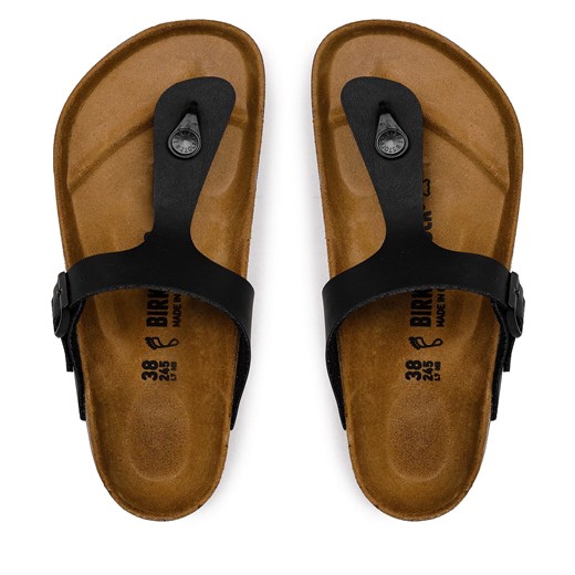 Japonki Birkenstock Gizeh 043691 Czarny 41 eobuwie.pl