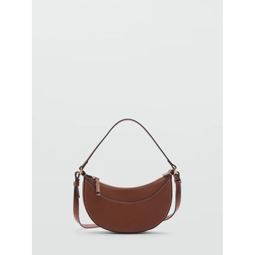 Mango Torebka Lago 77020328 Brązowy Mango one size MODIVO