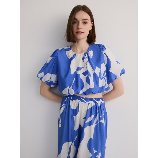 Reserved bluzka damska z krótkim rękawem 