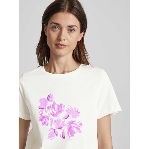 T-shirt z kwiatowym nadrukiem Tom Tailor M Peek&Cloppenburg 