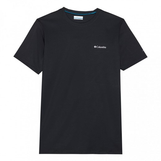 Męska koszulka termoaktywna Columbia Zero Rules - czarna ze sklepu Sportstylestory.com w kategorii T-shirty męskie - zdjęcie 173384287