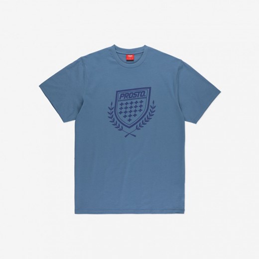 Męski t-shirt z nadrukiem Prosto Tronite - niebieski S okazja Sportstylestory.com