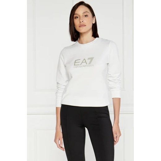 EA7 Bluza | Regular Fit ze sklepu Gomez Fashion Store w kategorii Bluzy damskie - zdjęcie 173384857