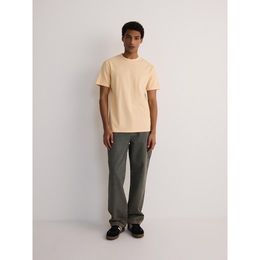Reserved - T-shirt comfort fit - brzoskwiniowy Reserved M Reserved