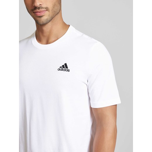 T-shirt z wyhaftowanym logo Adidas Sportswear XXL Peek&Cloppenburg 