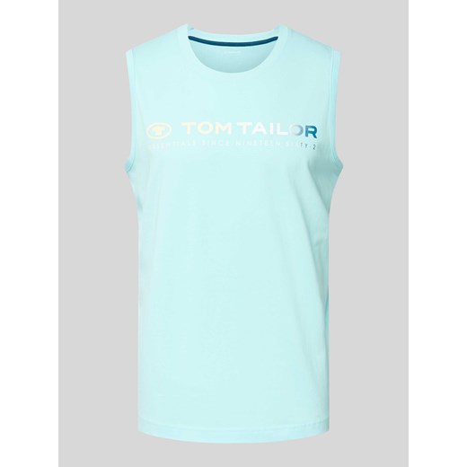 Top z nadrukiem z logo ze sklepu Peek&Cloppenburg  w kategorii T-shirty męskie - zdjęcie 173388509