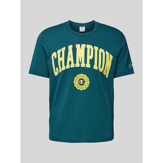 T-shirt z nadrukiem z logo model ‘Bookstore’ Champion L Peek&Cloppenburg 