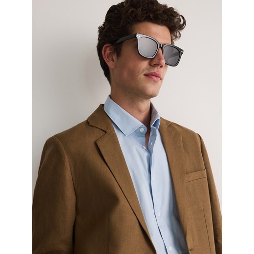 Reserved - Okulary przeciwsłoneczne - czarny ze sklepu Reserved w kategorii Okulary przeciwsłoneczne męskie - zdjęcie 173389629