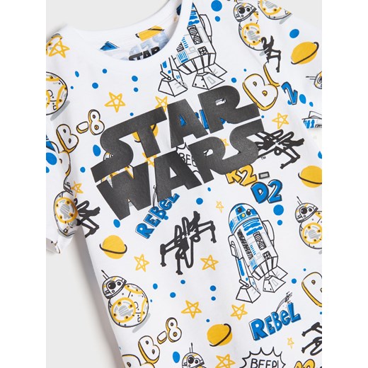Sinsay - Koszulka Star Wars - biały Sinsay 104 Sinsay
