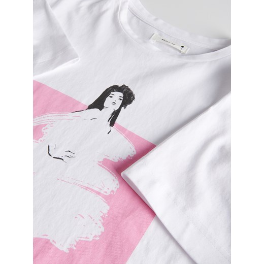 Bluzka damska Reserved z elastanu 