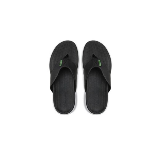 Skechers Japonki Go Consistent Sandal 229035/BLK Czarny ze sklepu MODIVO w kategorii Klapki męskie - zdjęcie 173394209