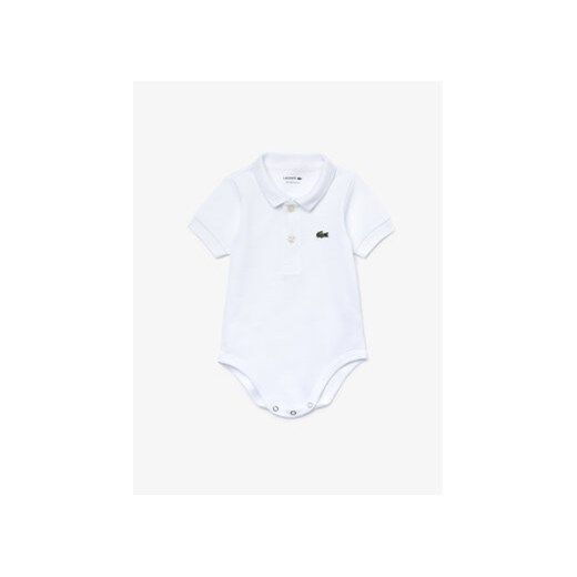 Lacoste Body dziecięce 4J6963 Biały ze sklepu MODIVO w kategorii Body niemowlęce - zdjęcie 173394947