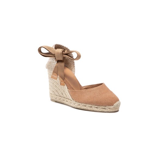 Castañer Espadryle Carina/8/002 216422008 Brązowy Castañer 38 wyprzedaż MODIVO