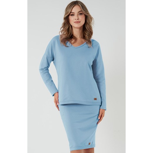 Spódnica midi niebieska Stella, Kolor niebieski, Rozmiar S, Italian Fashion ze sklepu Primodo w kategorii Spódnice - zdjęcie 173397569