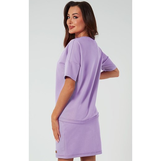 Spódnica damska mini liliowa Stella, Kolor liliowy, Rozmiar S, Italian Fashion ze sklepu Primodo w kategorii Spódnice - zdjęcie 173397585