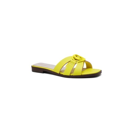 Guess Skórzane klapki ze sklepu Gomez Fashion Store w kategorii Klapki damskie - zdjęcie 173397878