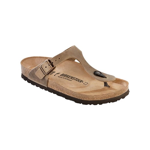 Birkenstock Japonki &quot;Gizeh&quot; w kolorze jasnobrązowym ze sklepu Limango Polska w kategorii Klapki damskie - zdjęcie 173398439