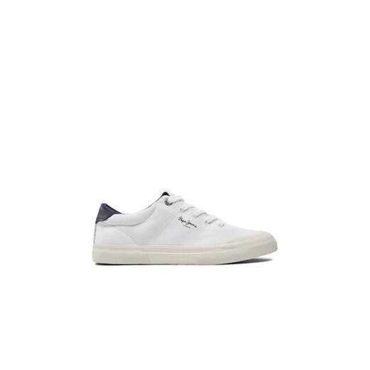 Pepe Jeans Sneakersy Kenton Serie M PMS31041 Biały ze sklepu MODIVO w kategorii Trampki męskie - zdjęcie 173398746