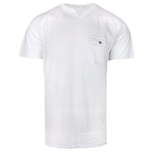 Męski T-Shirt (Koszulka) - Brave Soul - Biały z Kieszonką TSBRSSS24MOYERopticwhite ze sklepu JegoSzafa.pl w kategorii T-shirty męskie - zdjęcie 173399238