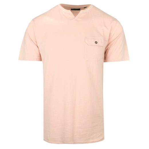 Męski T-Shirt (Koszulka) - Brave Soul - Morelowy z Kieszonką TSBRSSS24MOYERsummerpink ze sklepu JegoSzafa.pl w kategorii T-shirty męskie - zdjęcie 173399248
