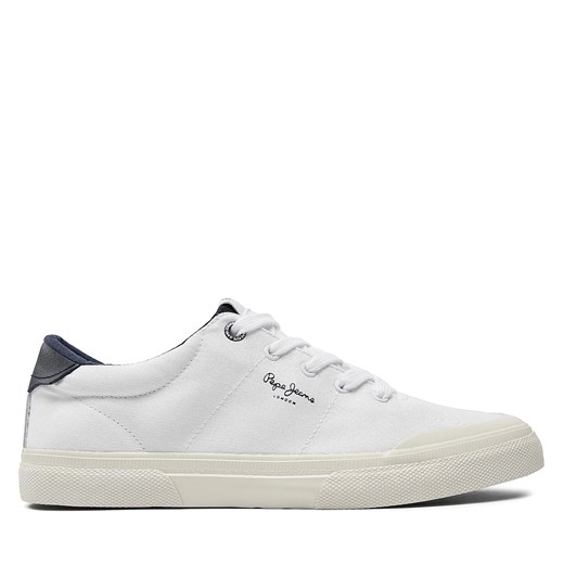 Sneakersy Pepe Jeans Kenton Serie M PMS31041 Biały ze sklepu eobuwie.pl w kategorii Trampki męskie - zdjęcie 173399568