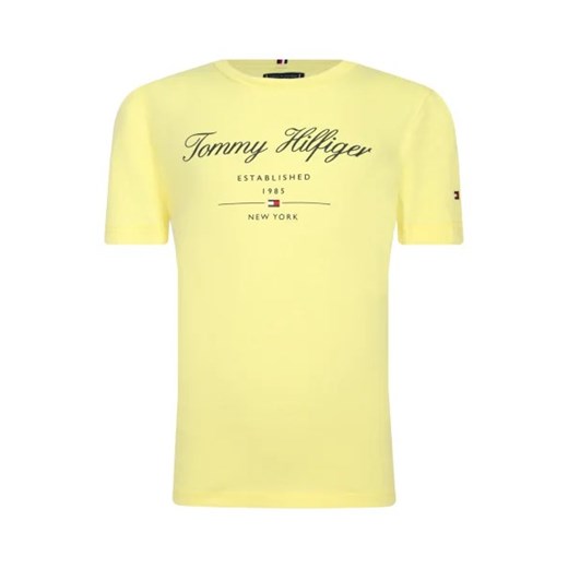 Tommy Hilfiger T-shirt | Regular Fit ze sklepu Gomez Fashion Store w kategorii T-shirty chłopięce - zdjęcie 173410167
