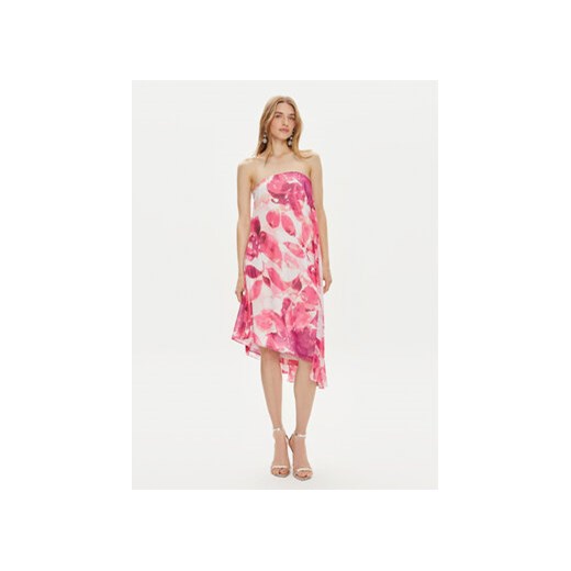 Joseph Ribkoff Sukienka koktajlowa 242716 Różowy Slim Fit ze sklepu MODIVO w kategorii Sukienki - zdjęcie 173410409