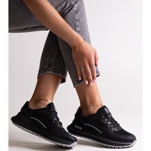 Czarne sneakersy Big Star NN274A090 ze sklepu gemre w kategorii Buty sportowe damskie - zdjęcie 173413285