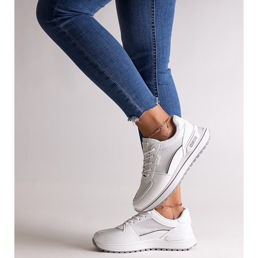 Białe sneakersy Big Star NN274A089 ze sklepu gemre w kategorii Buty sportowe damskie - zdjęcie 173413289