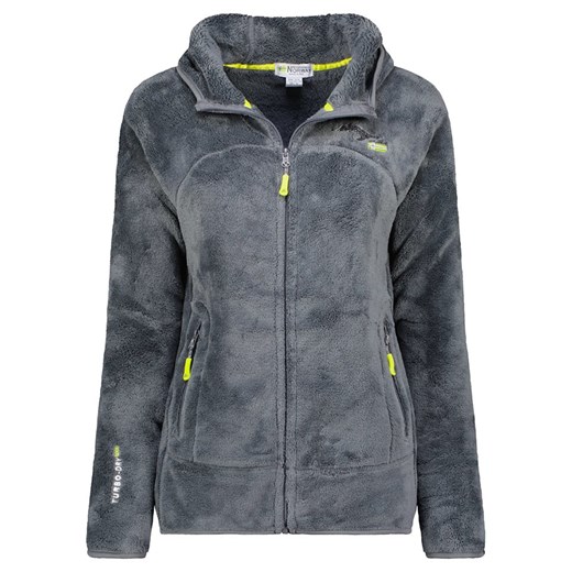 Geographical Norway Kurtka polarowa &quot;Upalood&quot; w kolorze ciemnoszarym ze sklepu Limango Polska w kategorii Bluzy damskie - zdjęcie 173414819