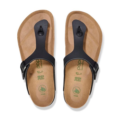 Birkenstock Japonki "Gizeh" w kolorze czarnym 40 Limango Polska wyprzedaż