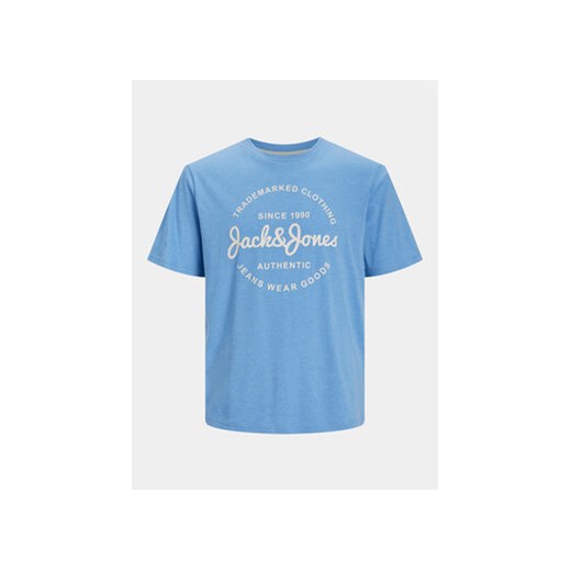 Jack&Jones T-Shirt Forest 12247972 Niebieski Standard Fit ze sklepu MODIVO w kategorii T-shirty męskie - zdjęcie 173426479